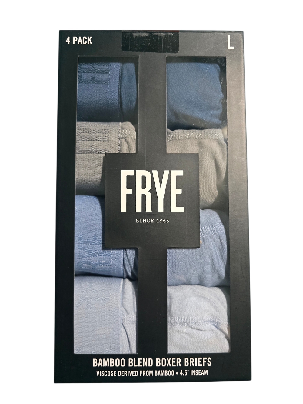 FRYE Men’s Boxer Briefs Pack - Blue & Gray Tones